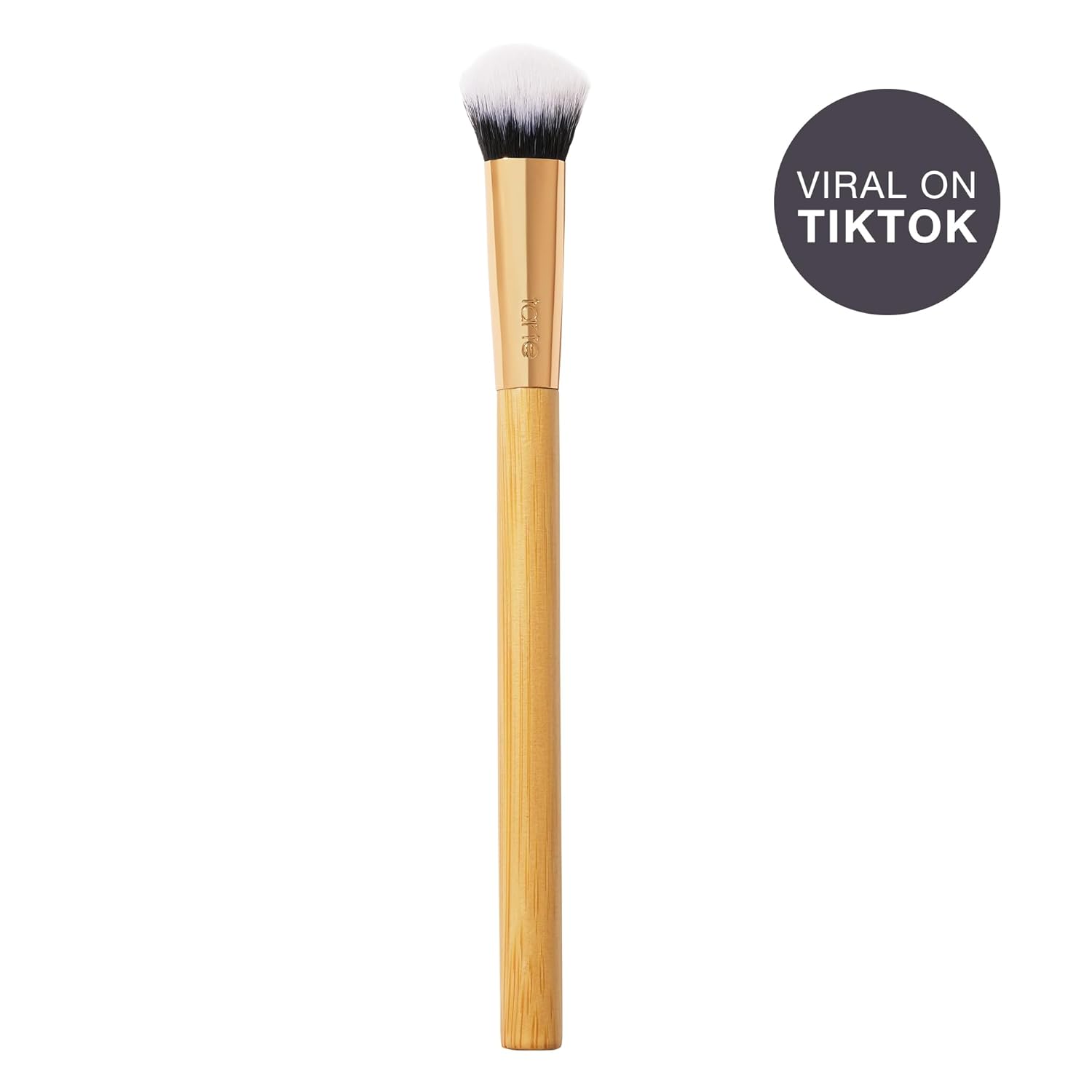 tarte concealer paw brush – Seamless Effortless Application for Concealer to Cover Dark Circles & Discoloration with Blendable Spot Coverage for Liquid or Powder Makeup, Vegan & Cruelty-Free