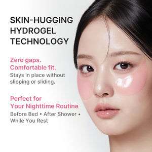 medicube PDRN Caffeine Collagen Eye Patch | Gel Eye Patches for the appearance of Dark Circles, Undereye Bags | Firming, Age-Defying Care with Retinol, Collagen | Korean Skincare | 30 Pairs