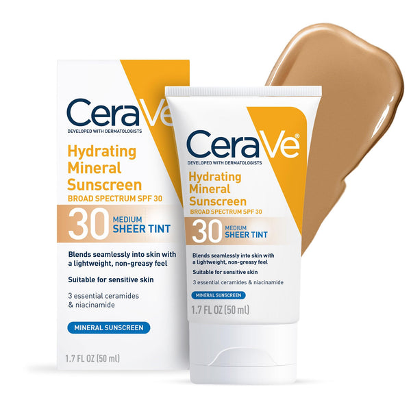 CeraVe Hydrating Sunscreen SPF 30 Face Sheer Tint