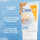 CeraVe Hydrating Sunscreen SPF 30 Face Sheer Tint