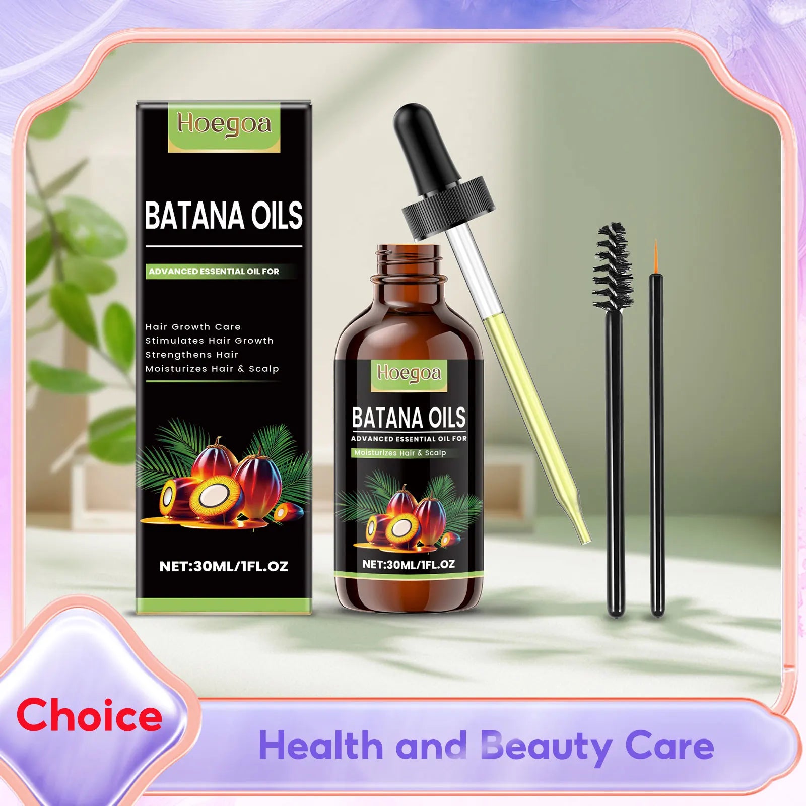 Batana Oil Hair Growth Treatment Thicker Stronger Nourish Damaged Hair Care