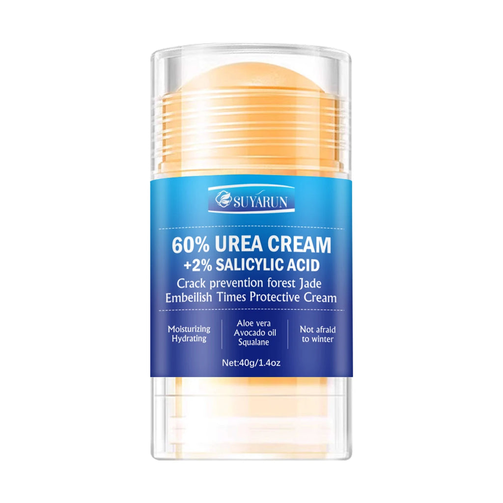 SUYARUN 60%  Urea Foot Cream Stick Cracked Heel Callus Repair Dry Feet