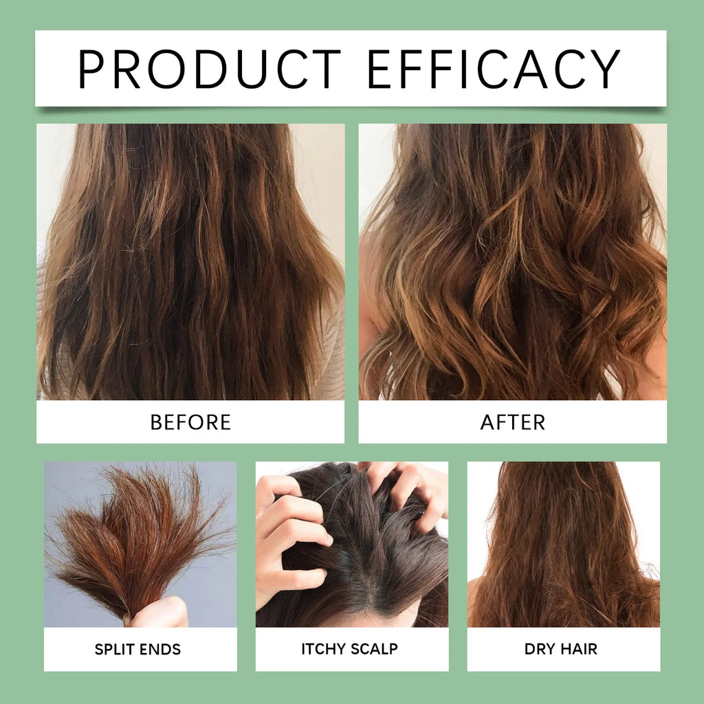 Batana Oil Hair Growth Shampoo Strengthens Restore Damaged Split Hair Cleanse