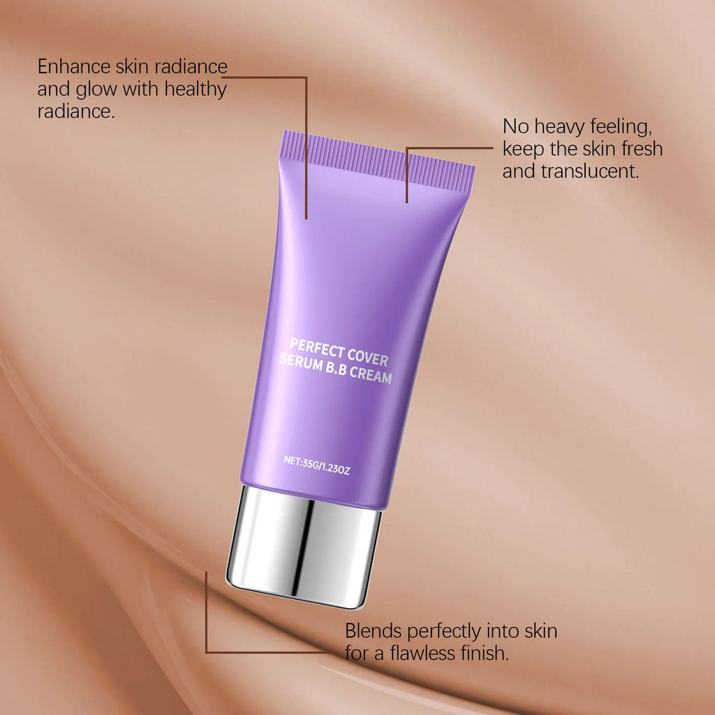 Multi Function BB Cream 30g Hydrating Serum Full Coverage Makeup Base Natural