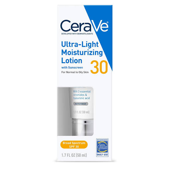 CeraVe Ultra-Light Moisturizing Lotion SPF 40